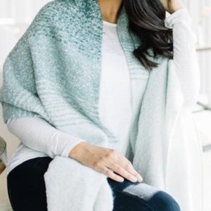 mer-sea Accessories - Mer-Sea teal cozy scarf mer-sea Accessories - Mer-Sea teal cozy scarf